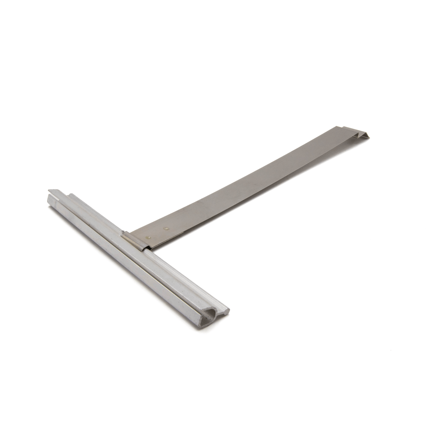 Jalousiene Ersatzteile-Shop Aufhängefeder Schwalbenschwanznut Maxi für Rollladenpanzer, blank vorderansicht