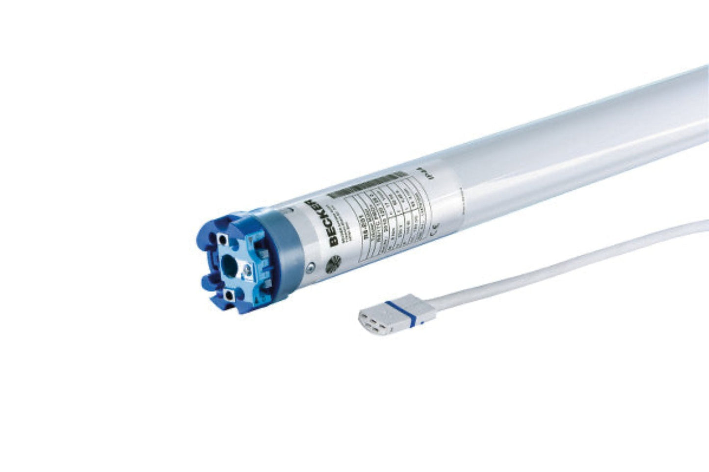 Becker Rohrmotor R08 - E01 (Elektronisch) (incl. Wellenadapter und Laufring SW 60) - Jalousiene Ersatzteile - Shop