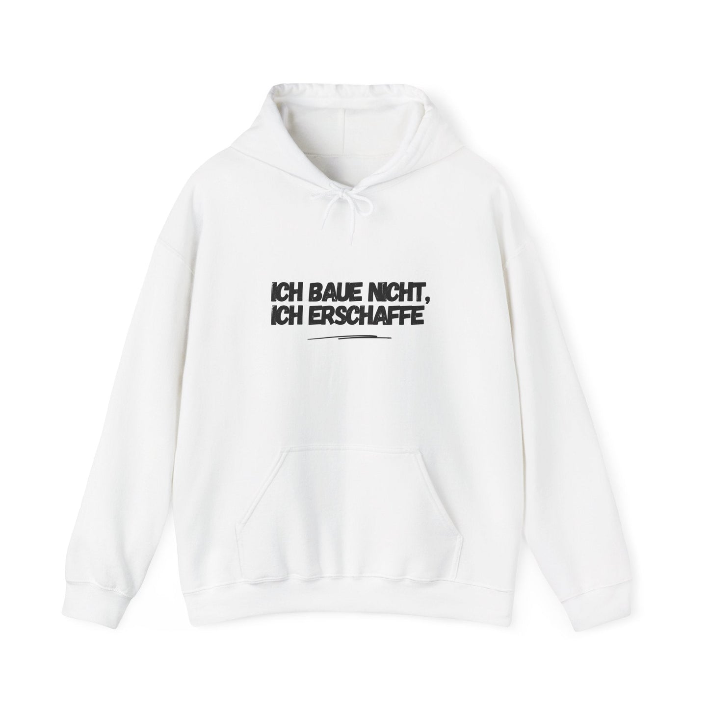 Jalousiene Hoodie Ich baue nicht ich erschaffe - Jalousiene Ersatzteile - Shop