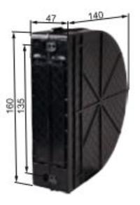 Mauerkasten Kunststoff - für Gurtwickler bis ca. 3,0 m - 5,0 m - Jalousiene Ersatzteile - Shop