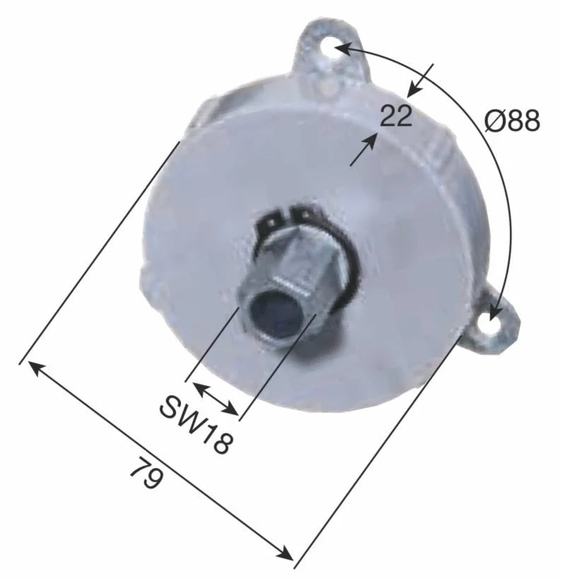 Mini - Gurtzuggetriebe ohne Gurtscheibe - Jalousiene Ersatzteile - Shop