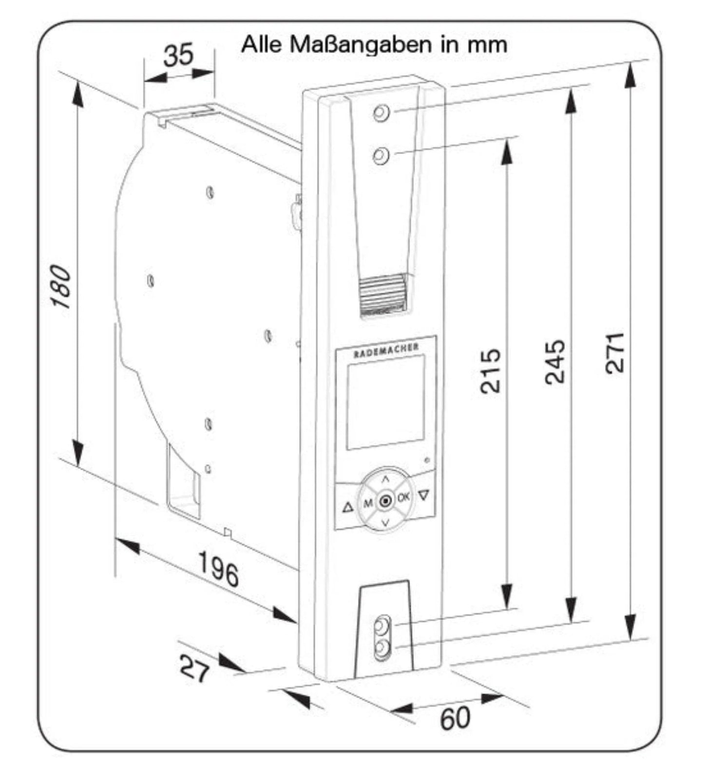 Rademacher RolloTron Comfort PLUS 1705 - UW Elektrischer Gurtwickler - Jalousiene Ersatzteile - Shop