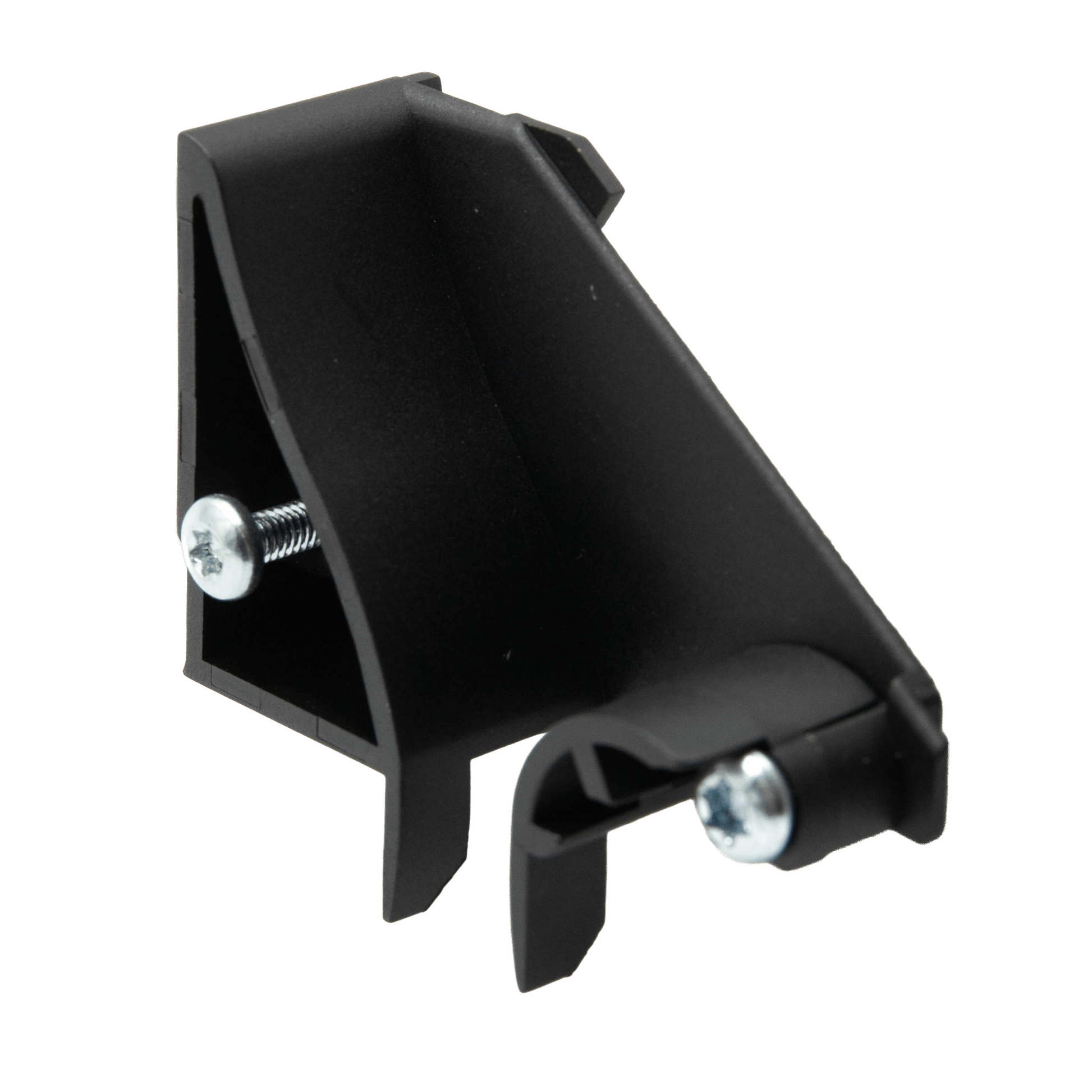 Roma P Einlauftrichter für Dichtungsführungsschiene 45, rechts und links, schwarz