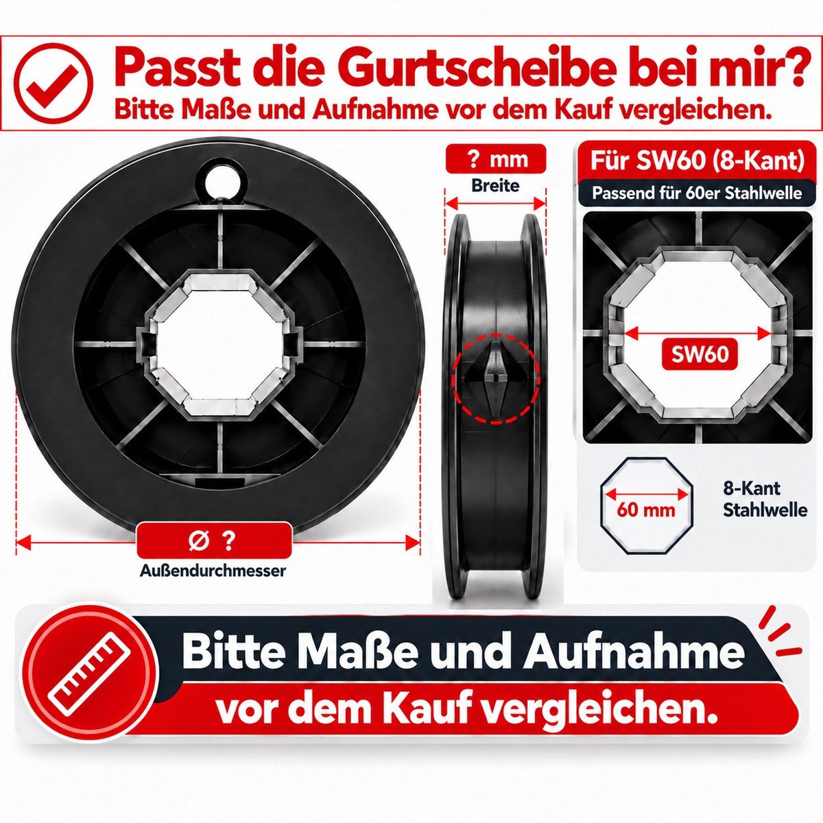 Gurtscheibe