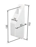 Abdeckhaube für Halbeinlaß - Gurtwickler - Jalousiene Ersatzteile - Shop