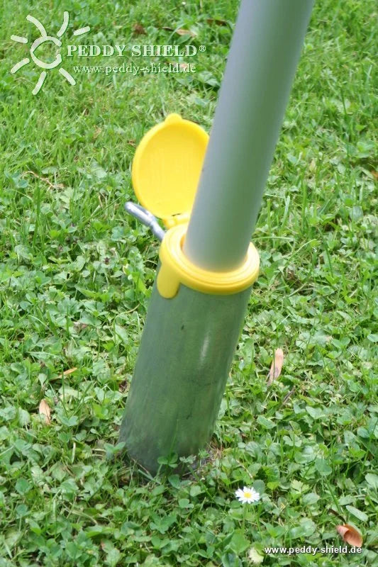 Peddy Files Aluminium Teleskopmast für Sonnensegel – höhenverstellbar 2,8 m ...
