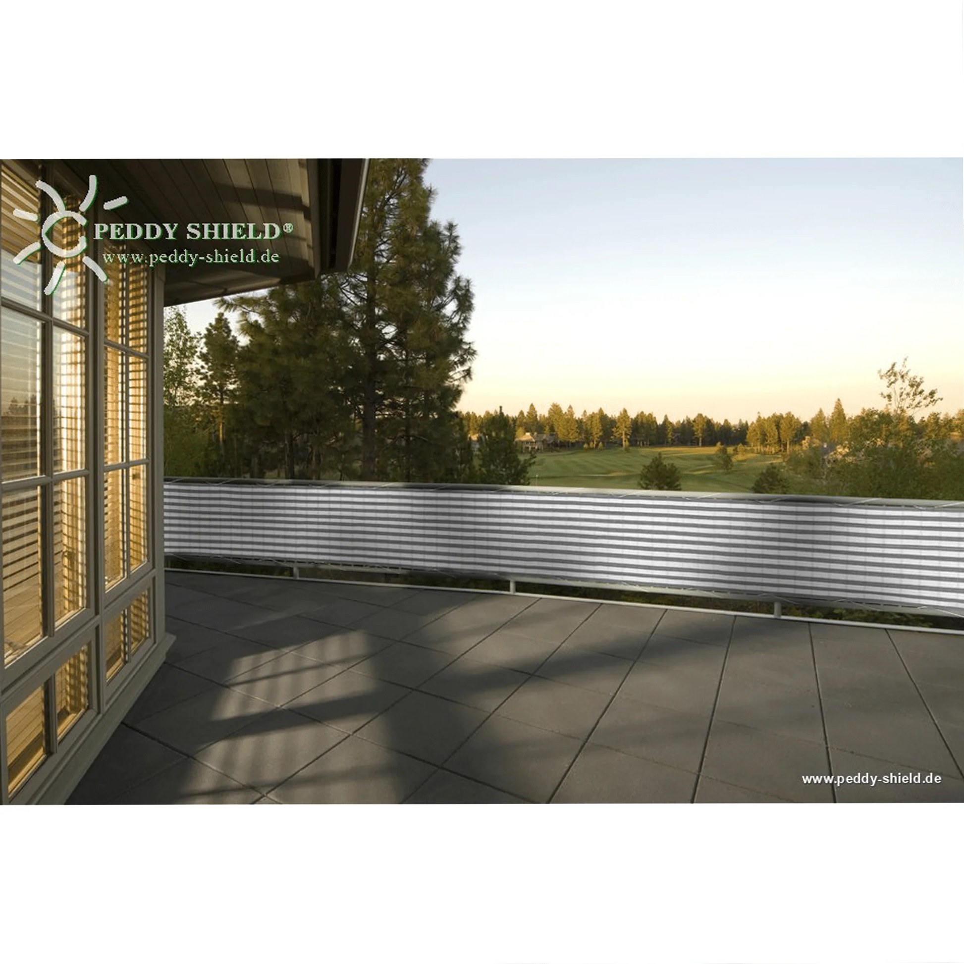 Balkonverkleidung aus Polyester oder HDPE – Sicht - & Windschutz (Peddy Shield) - Jalousiene Ersatzteile - Shop
