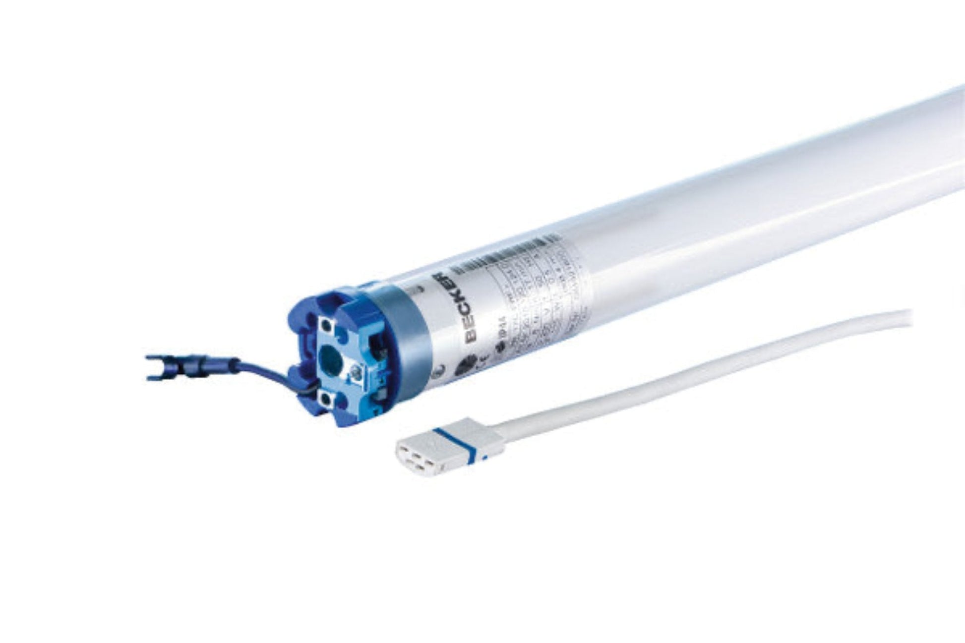 Becker Rohrmotor R - C01 Funk (incl. Wellenadapter und Laufring SW 60) ohne Handsender - Jalousiene Ersatzteile - Shop