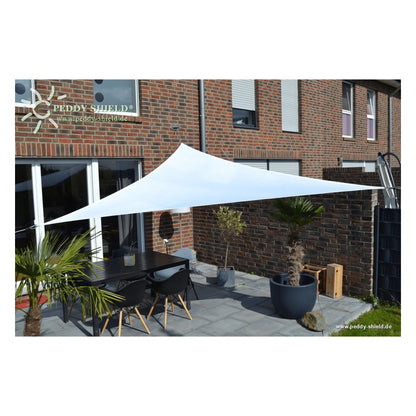 Dreiecksonnensegel konkav mit Regenschutz – (Peddy Shield) - Jalousiene Ersatzteile - Shop