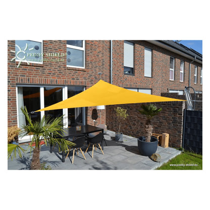 Dreiecksonnensegel konkav mit Regenschutz – (Peddy Shield) - Jalousiene Ersatzteile - Shop