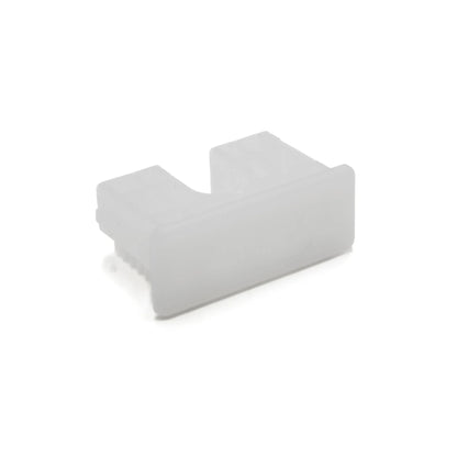 Jalousiene Ersatzteile-Shop Warema Endkappe schwarz-transparent für Unterschiene 50x20 mm