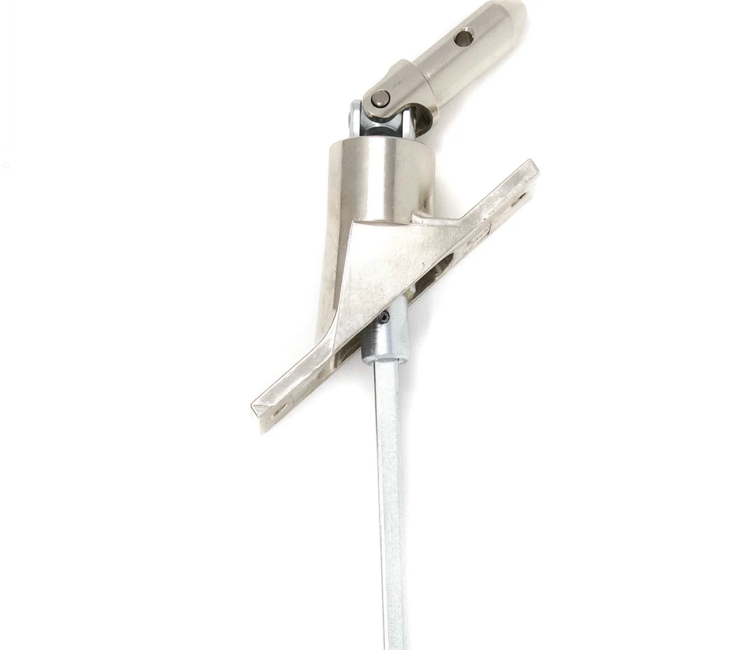 Jalousiene Ersatzteile-Shop Gelenklager 90° 6-Kant oder 4-Kant, Zinkdruckguss, glanzvernickelt nahansicht