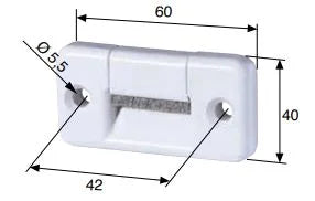 Gurtführung Querformat mit Bürste - Jalousiene Ersatzteile - Shop