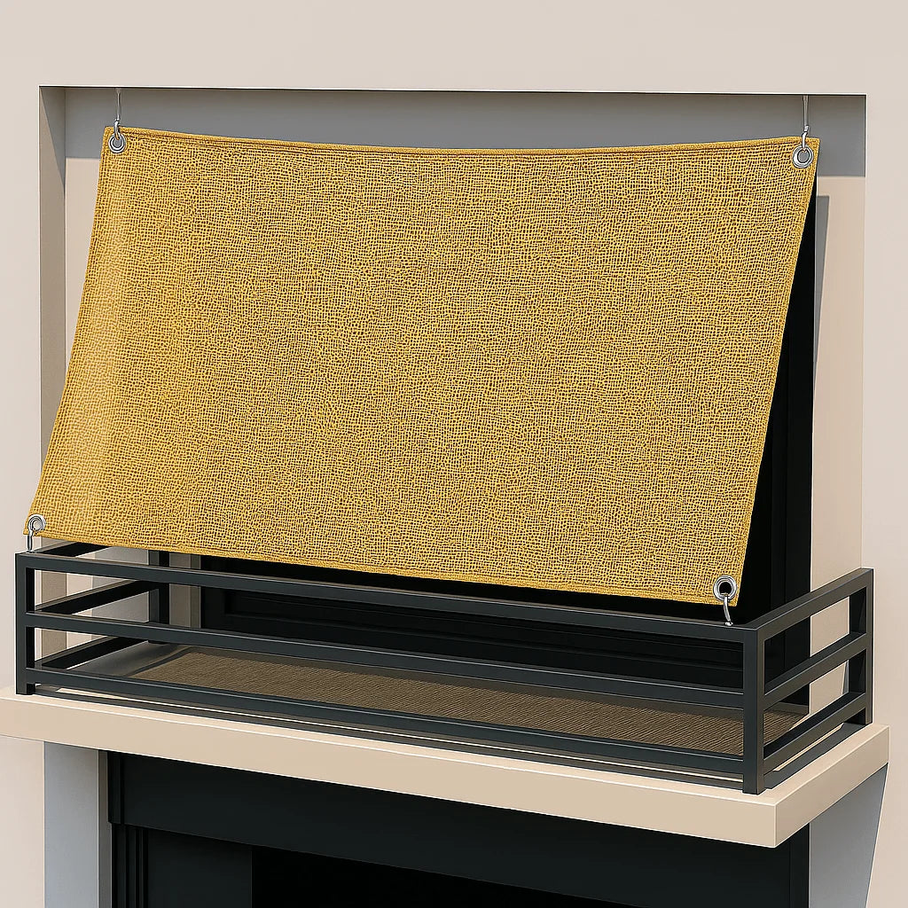 HDPE Balkonsonnensegel 270 × 140 cm – luftdurchlässig ohne Bohren (Peddy Shield) - Jalousiene Ersatzteile - Shop