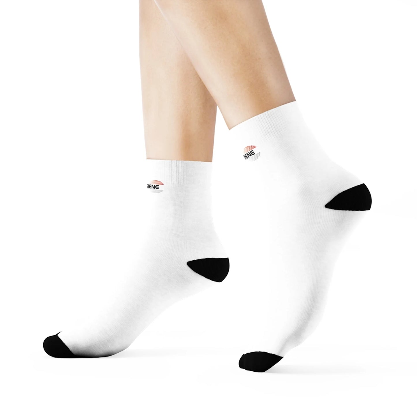 Jalousiene Ersatzteile-Shop Handwerker Crew-Socken Seite, weiß