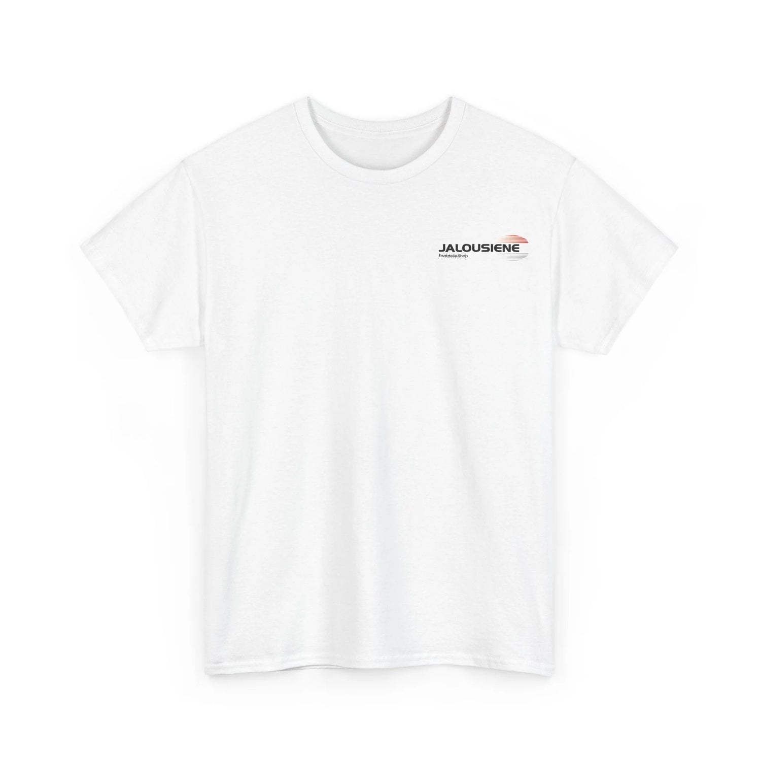 Jalousiene Ersatzteile-Shop Handwerker T-Shirt vorderseite, weiß