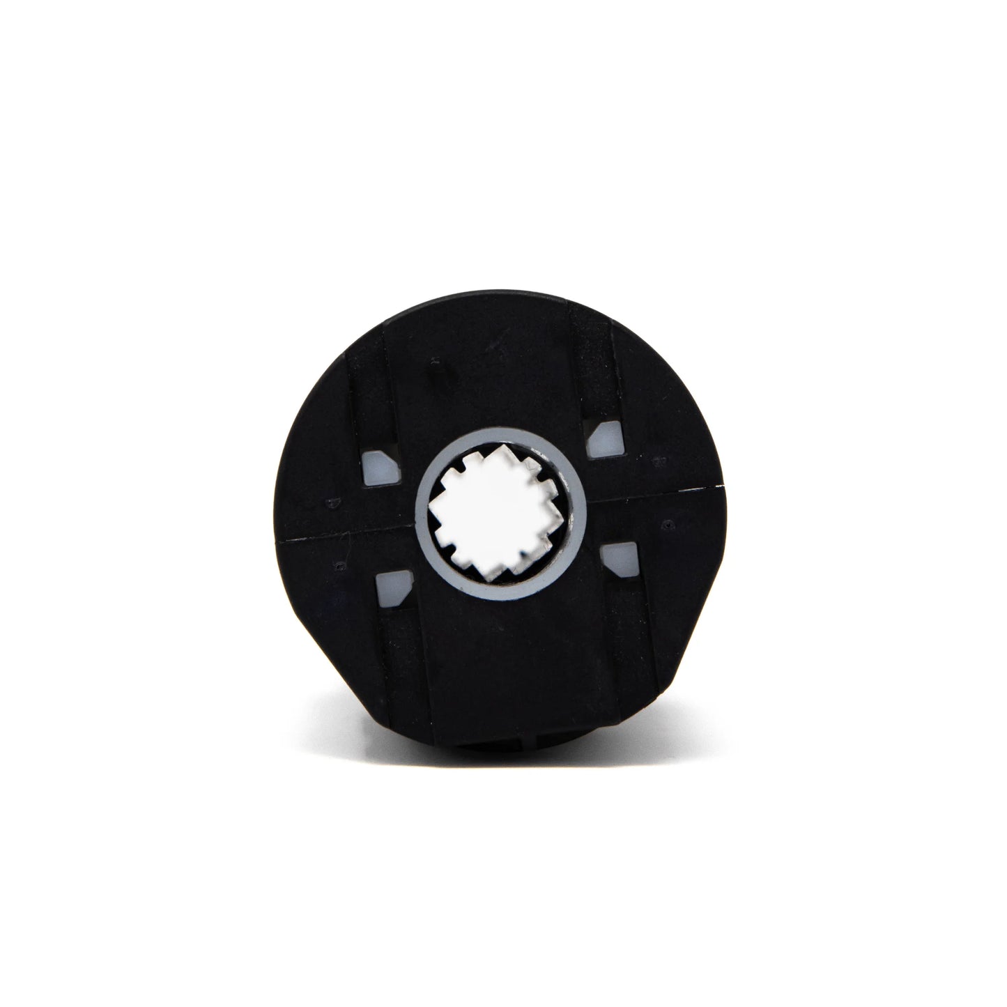 Jalousiene Ersatzteile-Shop Kegelradgetriebe 2:1 für Jalousien, 6 mm 6-Kant, 12 mm 4-Kant, Kunststoff vorderansicht