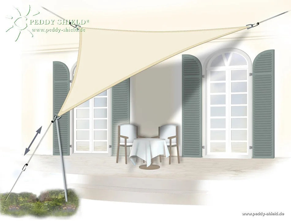 Leichter Sonnensegelstab aus Metall – 2,5 m, temporäre Montage (Peddy Shield) - Jalousiene Ersatzteile - Shop