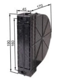 Mauerkasten Kunststoff - für Gurtwickler bis ca. 5,0 m - Jalousiene Ersatzteile - Shop