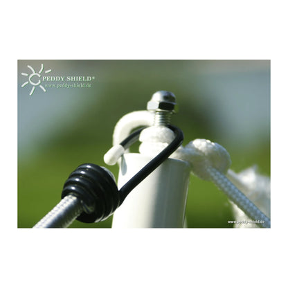 Mittelschwere Sonnensegel - Montagestange – 2,7 m mit Doppelabspannung (Peddy Shield) - Jalousiene Ersatzteile - Shop