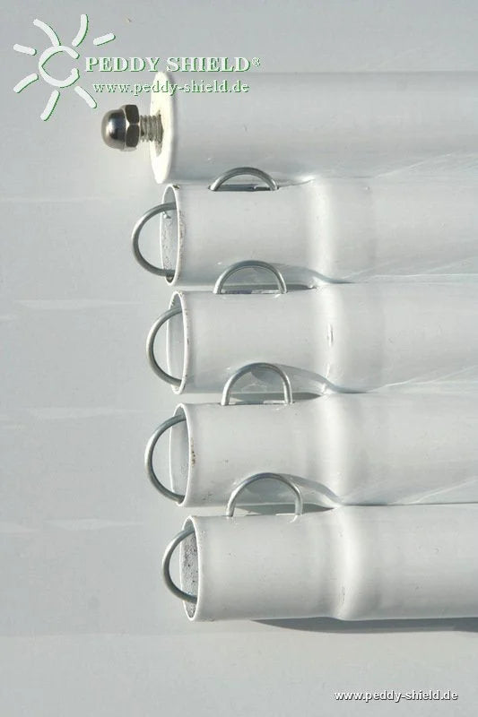 Mittelschwere Sonnensegel - Montagestange – 2,7 m mit Doppelabspannung (Peddy Shield) - Jalousiene Ersatzteile - Shop