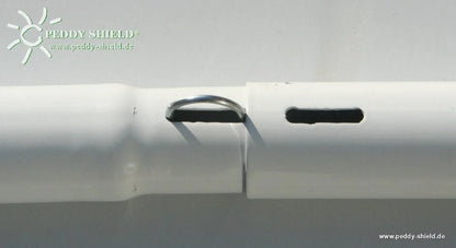 Mittelschwere Sonnensegel - Montagestange – 2,7 m mit Doppelabspannung (Peddy Shield) - Jalousiene Ersatzteile - Shop