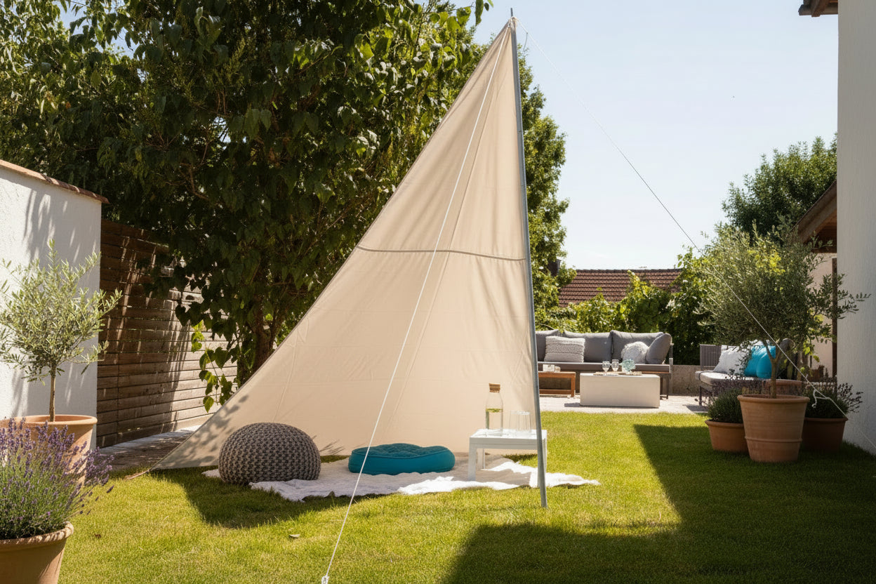 Mobiles Freizeit - Sonnensegel mit Stangen & Tragetasche - Jalousiene Ersatzteile - Shop