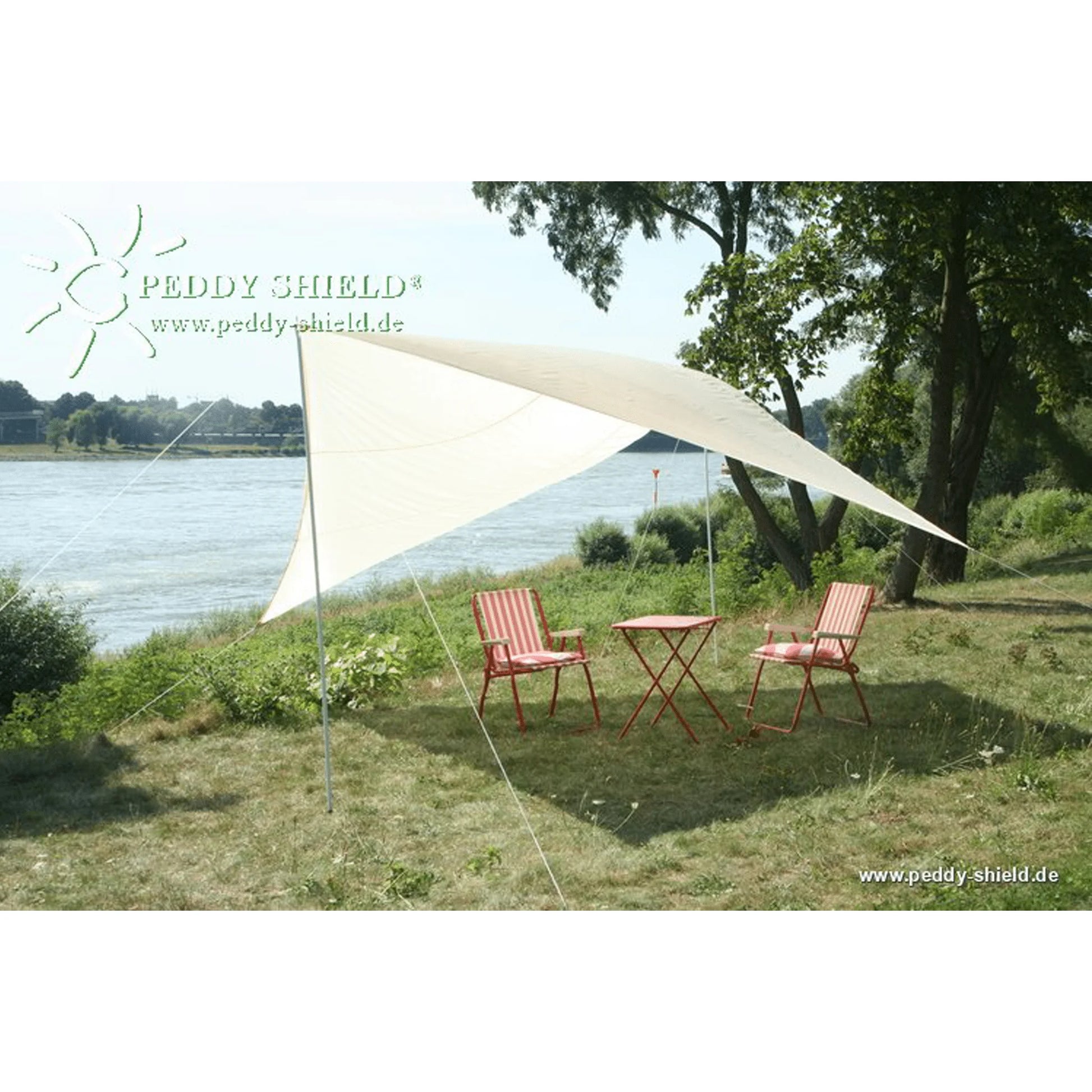 Mobiles Freizeit - Sonnensegel mit Stangen & Tragetasche - Jalousiene Ersatzteile - Shop