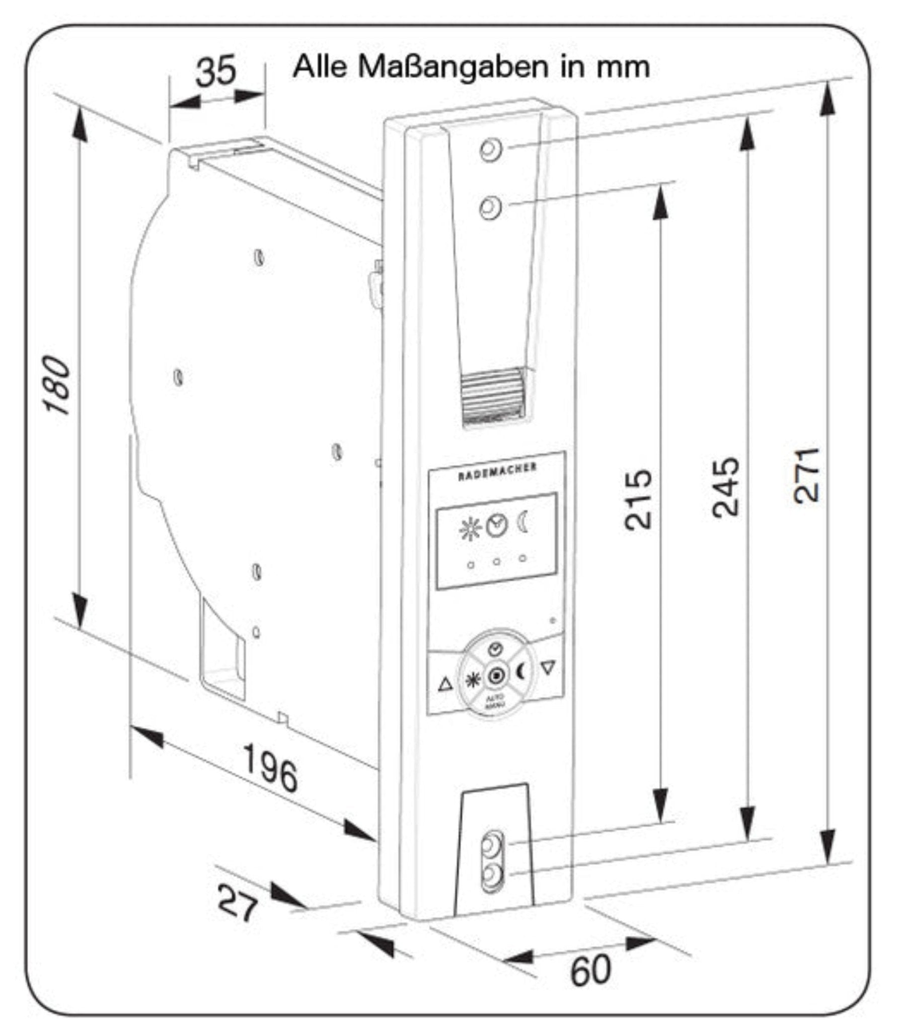 Rademacher RolloTron Standard PLUS 1305 - UW Elektrischer Gurtwickler - Jalousiene Ersatzteile - Shop