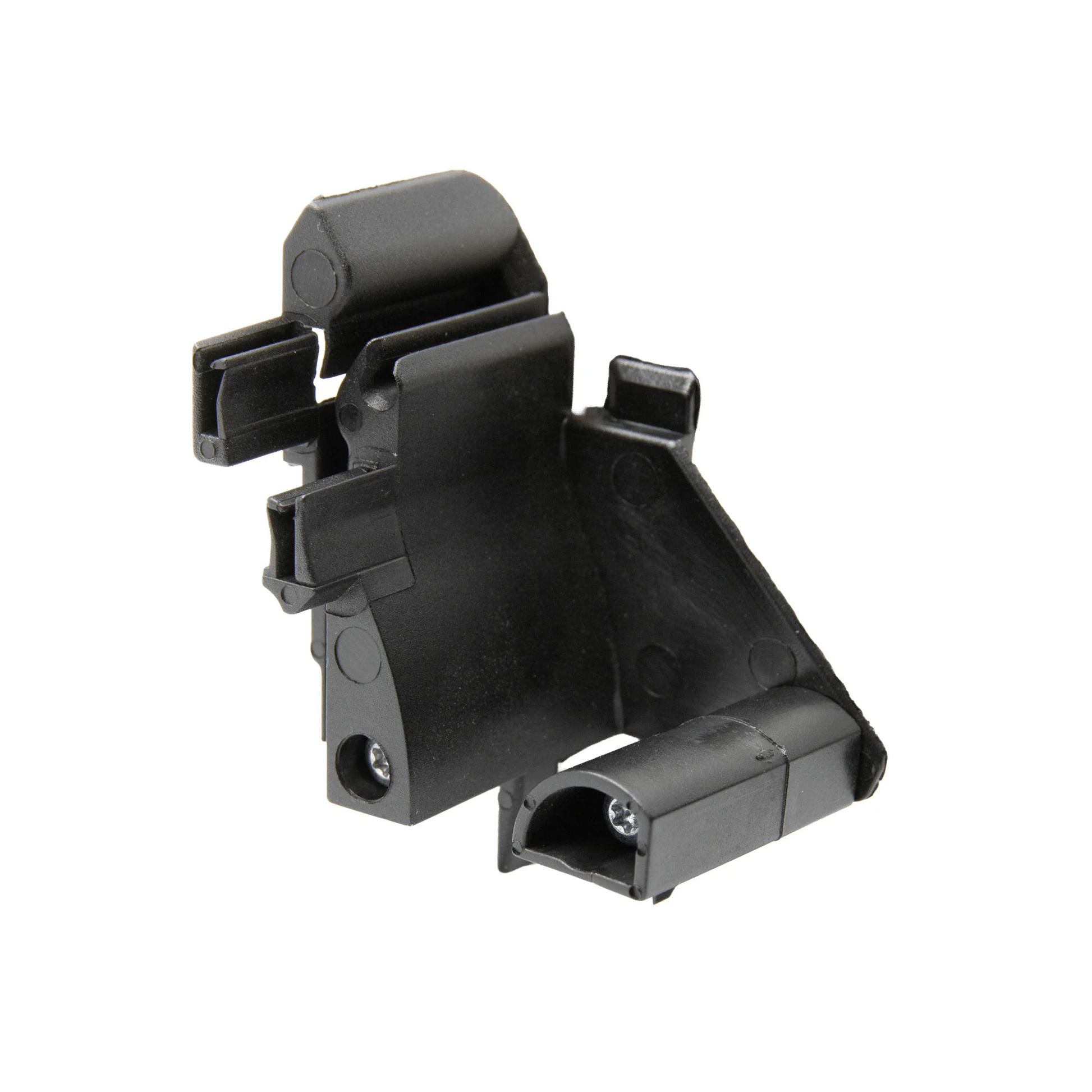 Roma XP Einlauftrichter für Führungsschiene 66x48, rechts und links, schwarz