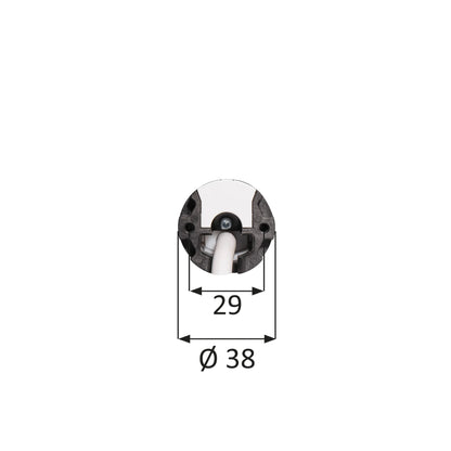 Selve Rohrmotor SP 1 (Mechanische Endschalter) Baureihe 1 (incl. Wellenadapter + Laufring SW 40) - Jalousiene Ersatzteile - Shop