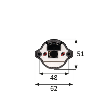 Selve Rohrmotor kurz (395mm) (Mechanische Endschalter) SP 2 (incl. Wellenadapter + Laufring SW 60) - Jalousiene Ersatzteile - Shop