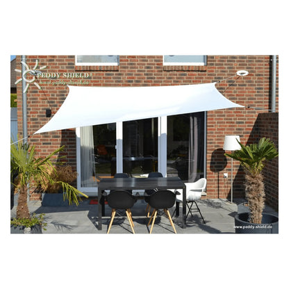 Vierecksonnensegel konkav mit Regenschutz – Polyester (Peddy Shield) - Jalousiene Ersatzteile - Shop