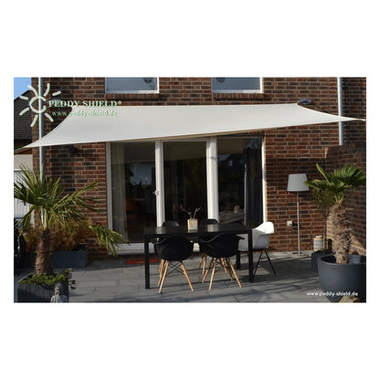 Vierecksonnensegel konkav mit Regenschutz – Polyester (Peddy Shield) - Jalousiene Ersatzteile - Shop