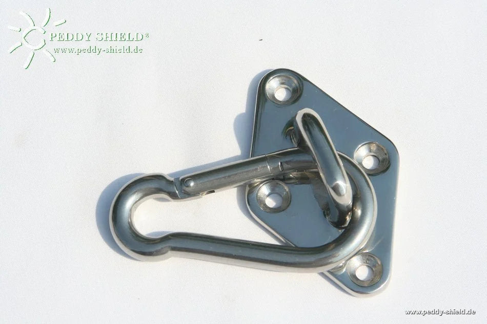 Wandhalter aus Edelstahl für konkave Sonnensegel - Jalousiene Ersatzteile - Shop