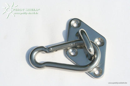 Wandhalter aus Edelstahl für konkave Sonnensegel - Jalousiene Ersatzteile - Shop