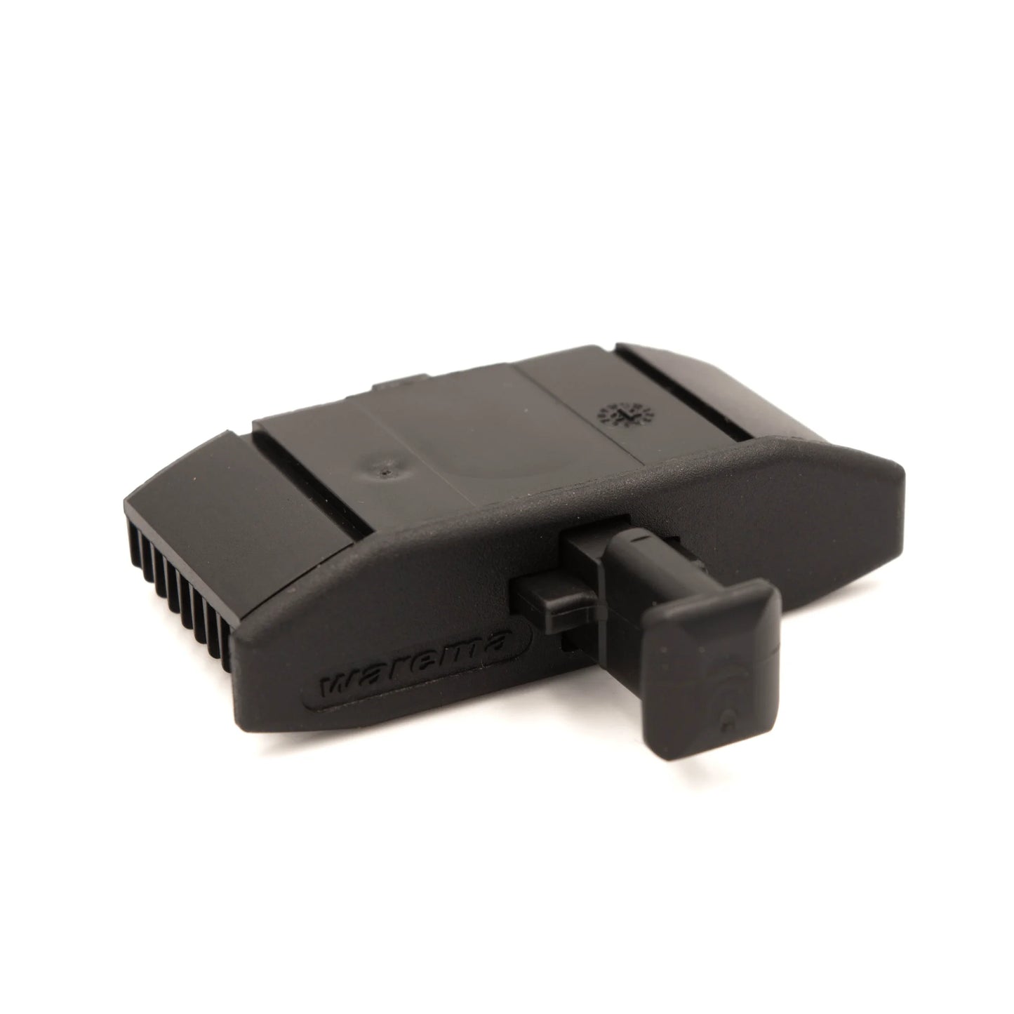 Warema Endkappe schwarz, mit Führungsnippel 56,5x13 mm - Jalousiene Ersatzteile - Shop