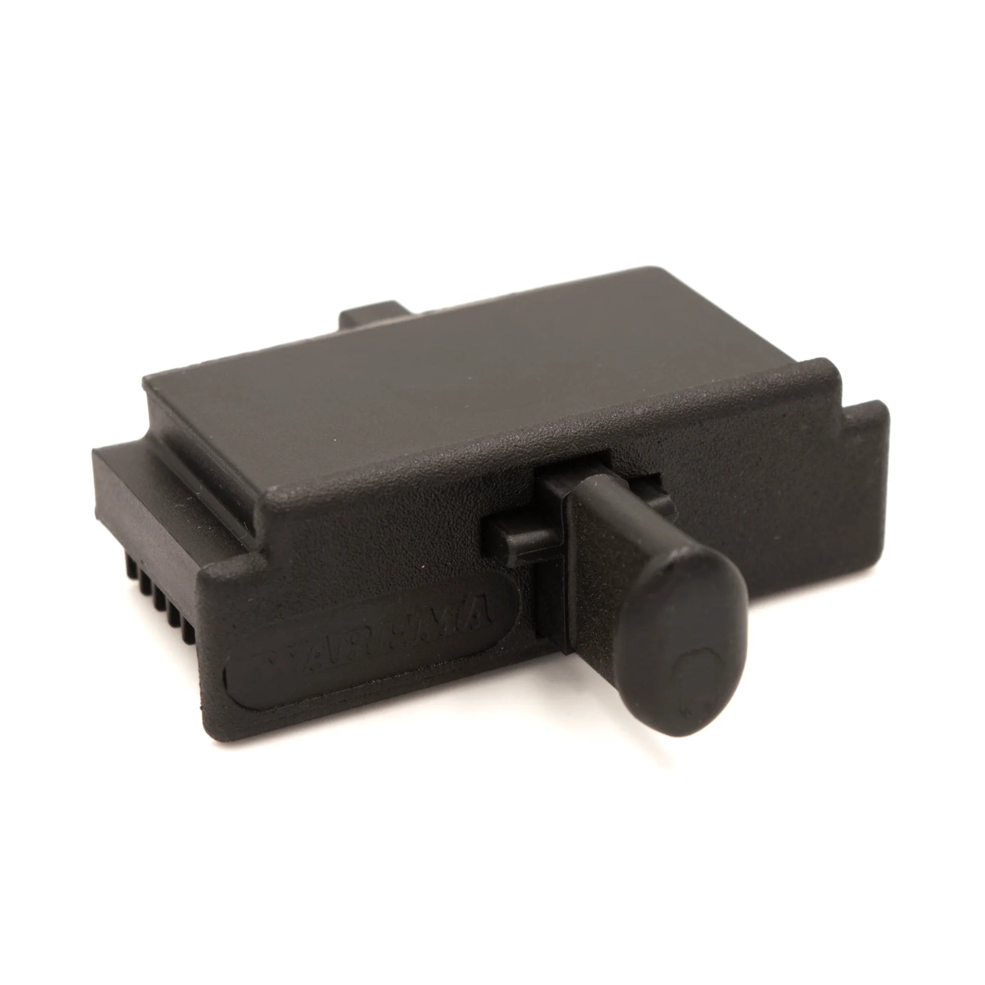 Warema Endkappe schwarz, mit Führungsnippel 56,5x16 mm - Jalousiene Ersatzteile - Shop