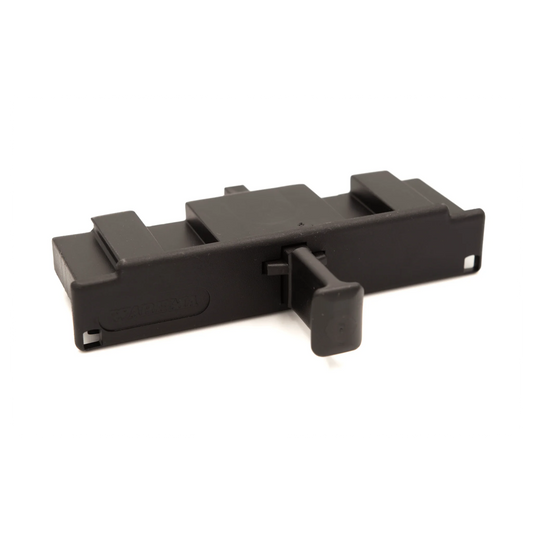 Warema Endkappe schwarz, mit Führungsnippel 65x16 mm, und Entwässerungsbohrung - Jalousiene Ersatzteile - Shop